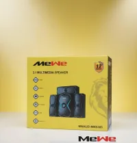 MeWe 3.1 Multimedia Speaker System with USB, SD Card, and Remote (Model: MWAUD-MMS305) – Image 1
