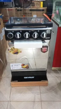 Skyrun 4 Burner Free-Standing Gas Cooker with Oven and Auto Ignition – Image 3