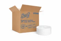 Papier toilette Kimberly-Clark 07006 — caisse de 12 – Image 1