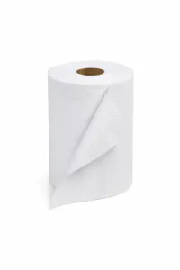 Papier à main blanc 350’ - 12 rouleaux / cs – Image 1