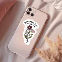 Inspiration Lives Within Me – Matte Vinyl Sticker – Image 2