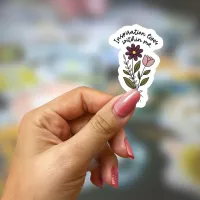 Inspiration Lives Within Me – Matte Vinyl Sticker – Image 1
