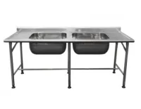 PIA INOX COM 2 CUBAS – Image 1