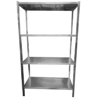 ESTANTE 4 PLANOS INOX 0.40X0.90X2.00 – Image 1