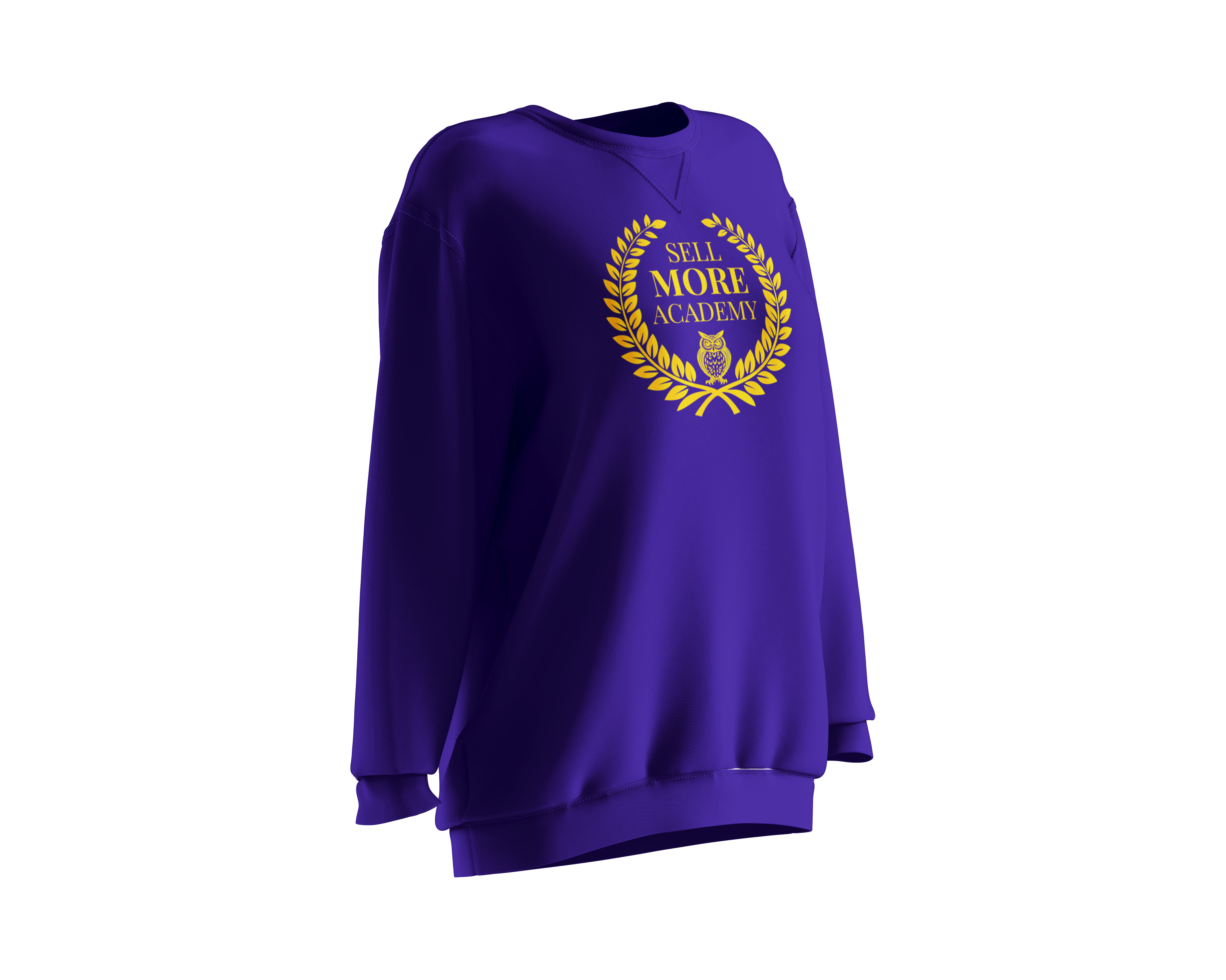 Crewneck Sweatshirt — Sell More Academy Cozy Pullover – Image 2