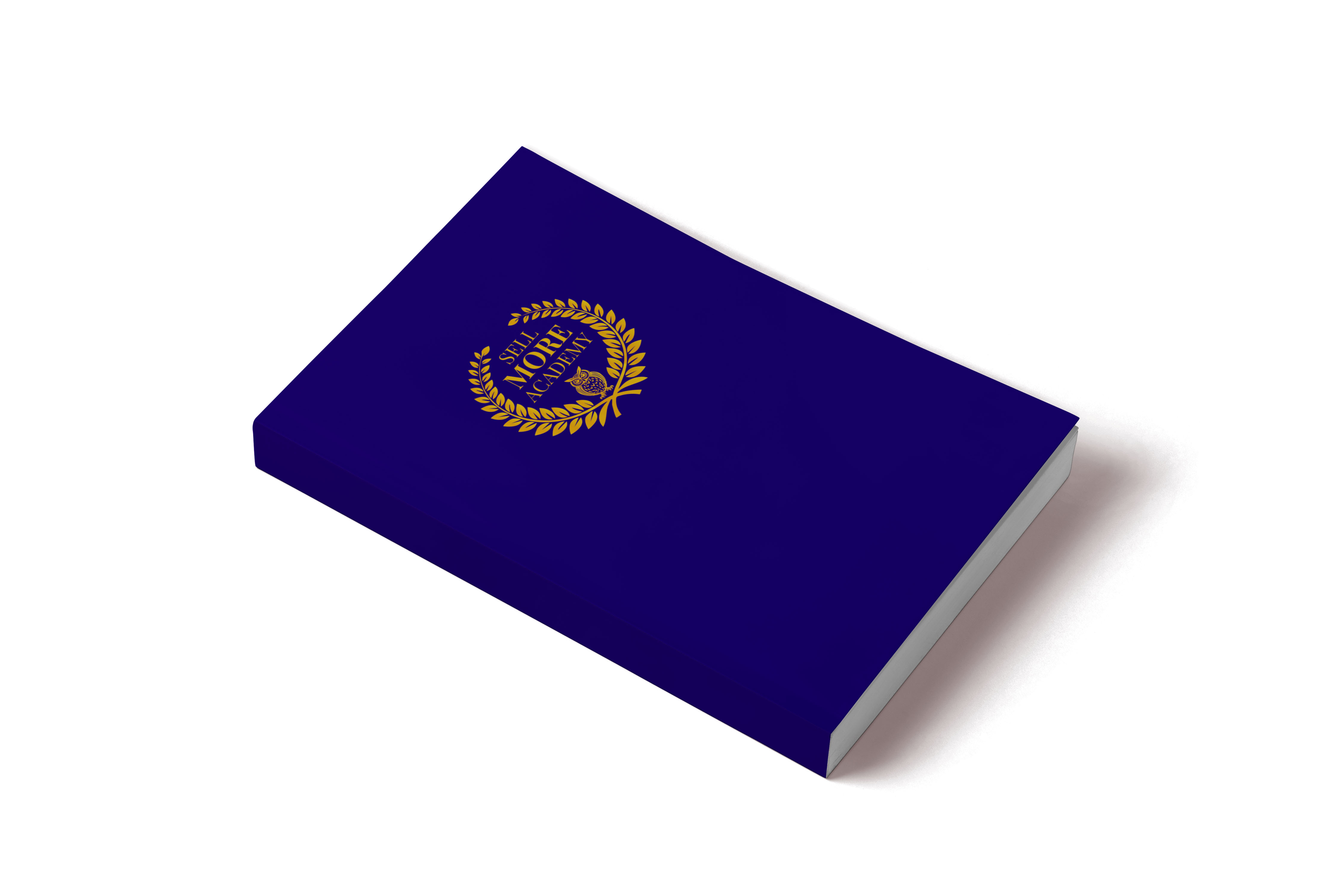 Hardcover Journal — Sell More Academy Notebook (Blue) – Image 2