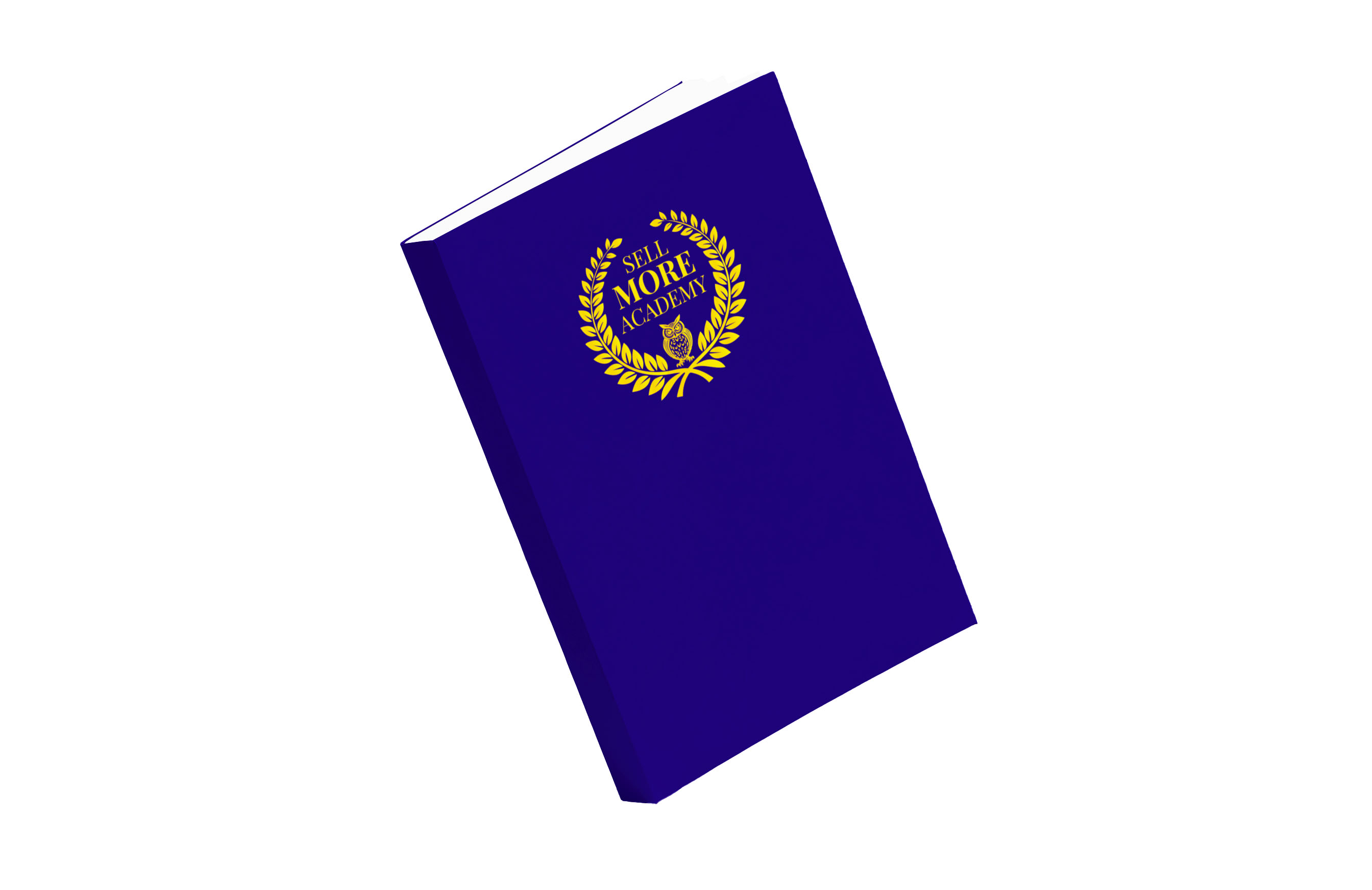 Hardcover Journal — Sell More Academy Notebook (Blue) – Image 4