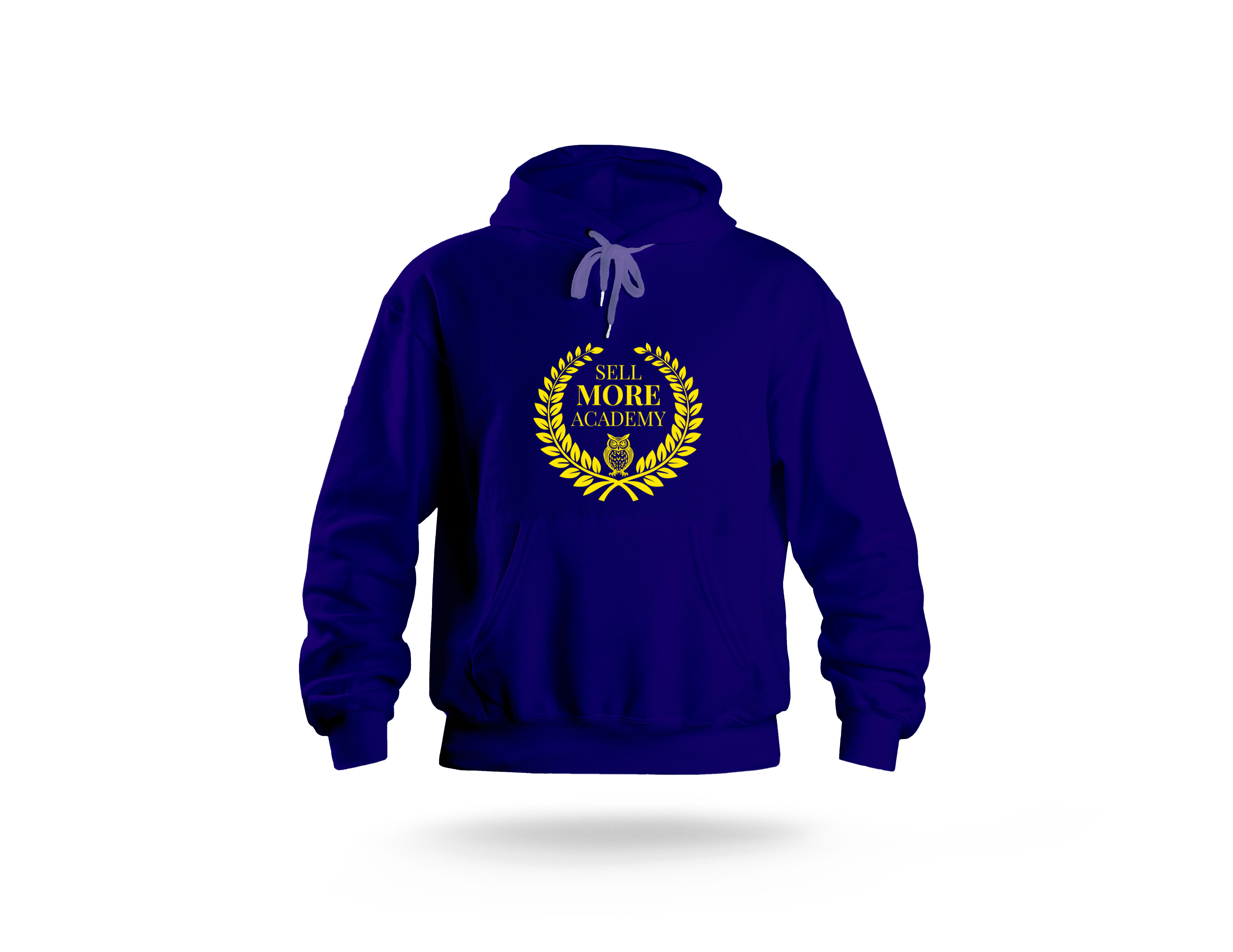 Sell More Academy Navy Hoodie — Gold Logo Fleece – Image 2