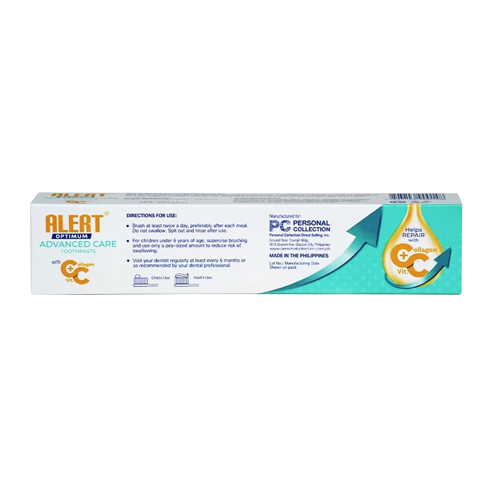 Alert Optimum Advanced Care Fluoride Toothpaste – Image 3