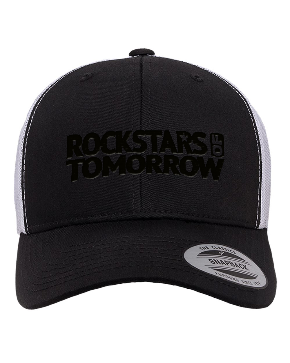 Black-n-White "baseball style" Hat – Black on Black-n-White