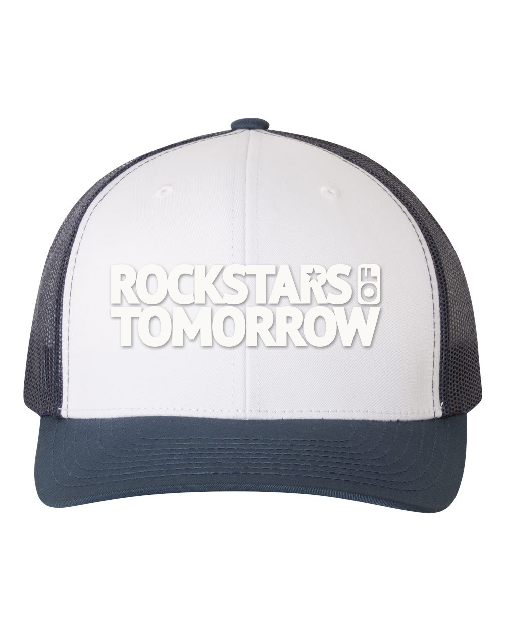 White_Navy "baseball style" Hat – Image 2