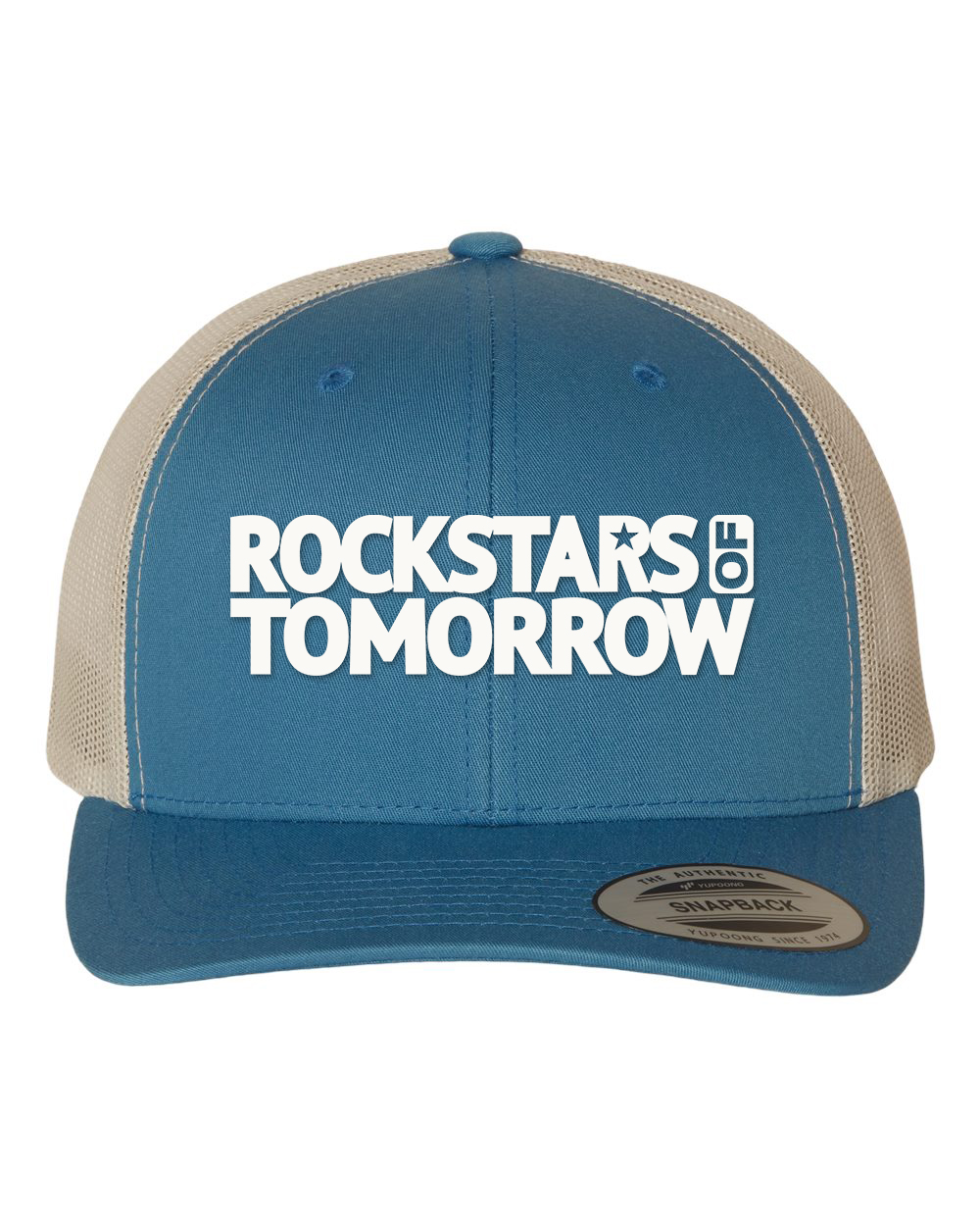 Steel Blue_Silver "baseball style" Hat – Image 1