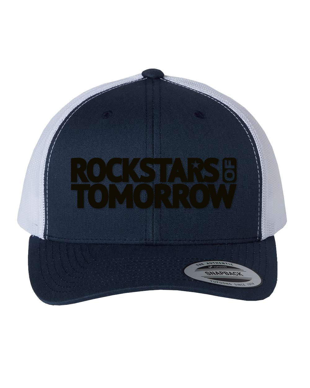 Navy_White "baseball style" Hat – Image 2