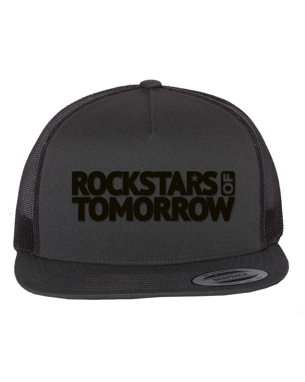 Charcoal "flat-bill style" Hat – Image 2