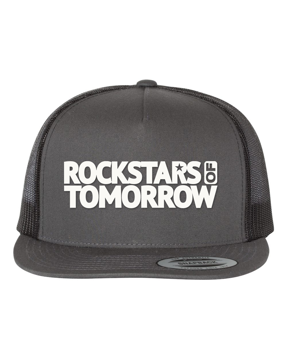 Charcoal_Black "flat-bill style" Hat – Image 2