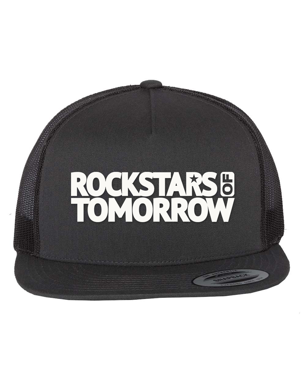 Charcoal "flat-bill style" Hat – Image 1