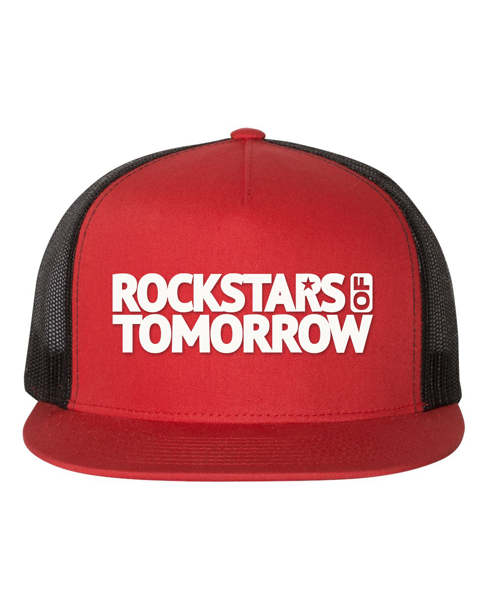 Red_Black "flat-bill style" Hat – Image 2
