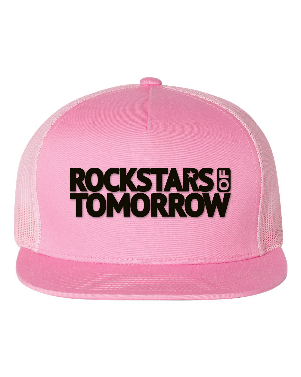 Pink "flat-bill style" Hat – Image 2