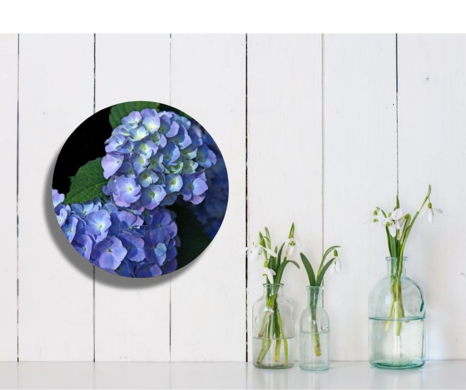 Custom Oil Floral Rounds - 14"  – Image 2