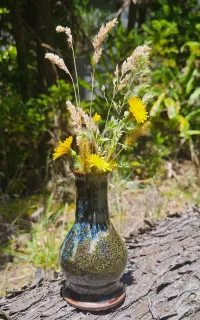 Starfall Forest Bud Vase – Image 2