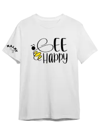 Bee Happy Tee – Image 1