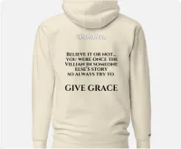 Give Grace Premium Hoodie – Image 1