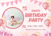 Birthday Package – Invitation