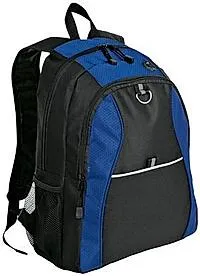 Contrast Honeycomb Backpack – Port Authority – Image 1