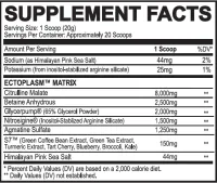 Black Magic Ecto Plasm Non Stim Pre Workout – Image 2