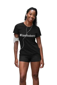 #IAMTHEBOSS BLK T-Shirt - Classic Women's – Image 2