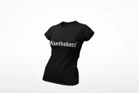 #IAMTHEBOSS BLK T-Shirt - Classic Women's – Image 3