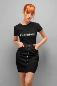 #IAMTHEBOSS BLK T-Shirt - Classic Women's – Image 1
