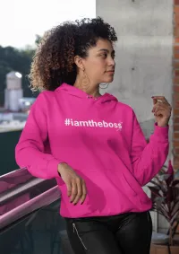 #IAMTHEBOSS Neon Hoodie Collection – Image 1