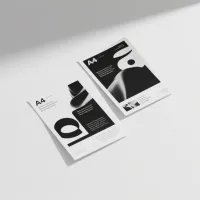 A4 Printed Flyers – Double-Sided Black Printing