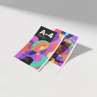 A4 Printed Flyers – Double-Sided Color Printing
