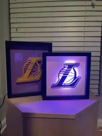 Lakers Logo Light Box – Image 1