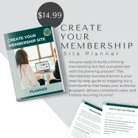 Create Your Membership Site Planner – Image 3