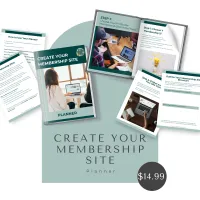 Create Your Membership Site Planner – Image 1