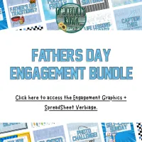 Father's Day | Engagement Bundle | 2025 – Graphics + Verbiage