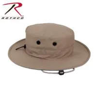 Headwear: Rothco Military Type Adjustable Boonie Hat - Khaki – Image 1