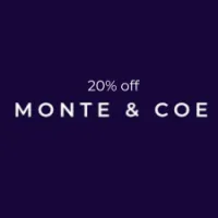 Monte & Coe Discount is Free to ViP's – Discounted Deal