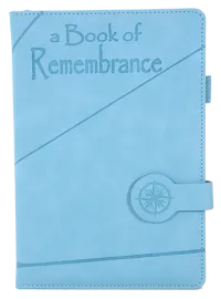 Book of Remembrance Journal – Sky Blue