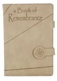 Book of Remembrance Journal – Tan