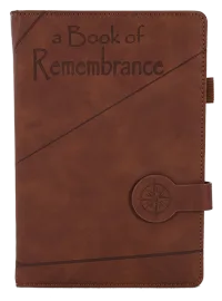 Book of Remembrance Journal – Brown