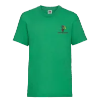 Church Broughton Children's Printed T-shirt – Green, 12-13