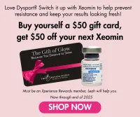 Buy $50 Gift Card, Get $50 Off Xeomin,  – Image 1