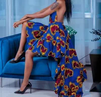 Open Back Trail Gown – Image 1