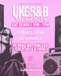 Tranquil Turtle Brunch Afterparty Only - Sat 28th Nov – Image 1