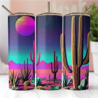 Synthwave Night Desert – Image 2
