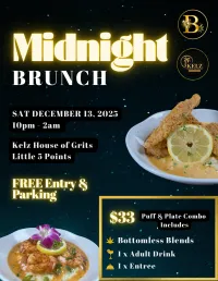 MIDNIGHT BRUNCH | SAT DEC 13 | 10PM - 2AM – Image 1